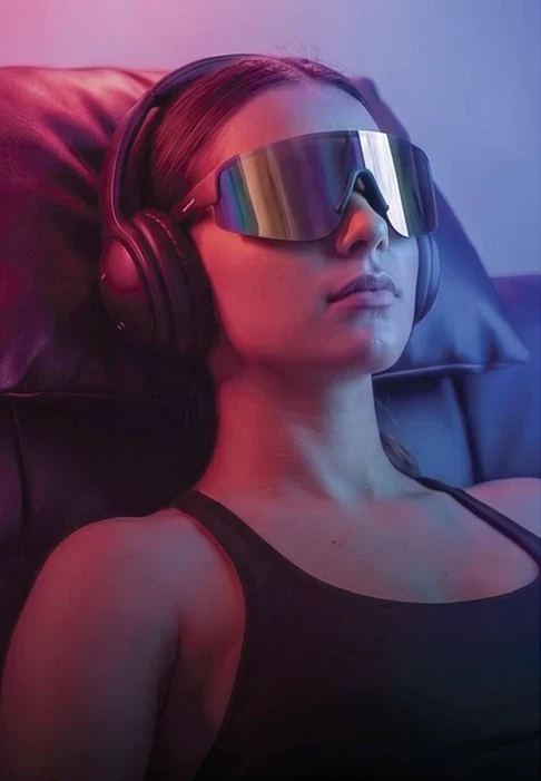 Demostración de visor y auriculares DAVID Delight Pro