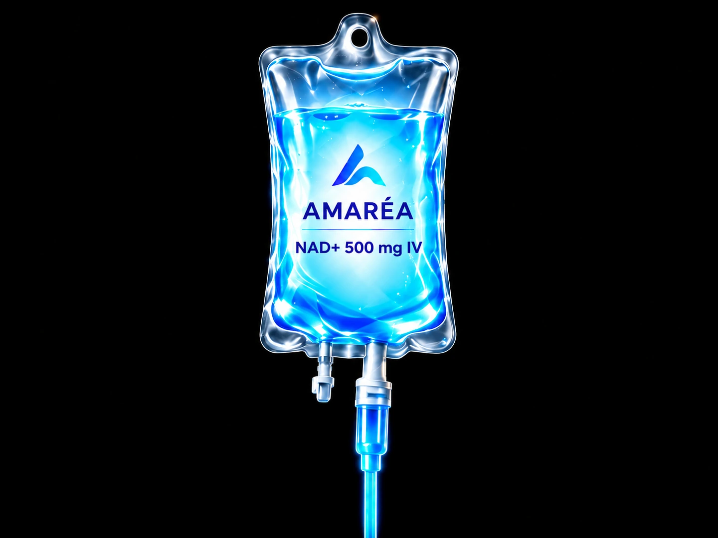 Presentación de NAD+ 500 mg IV del menú AMARÉA